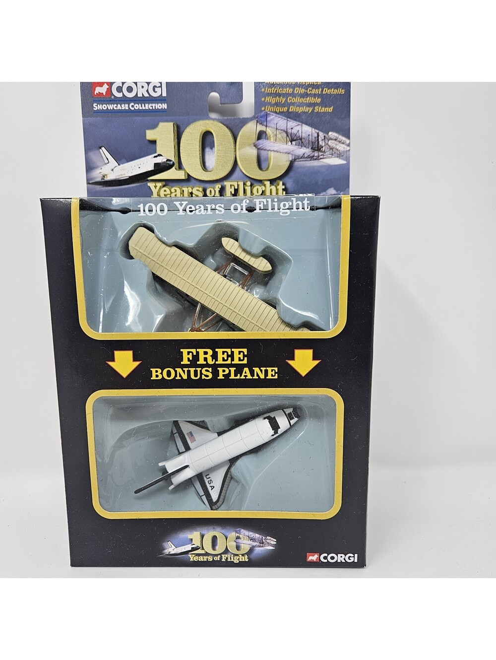 NIB Corgi Collectible Die Cast 100 Years Of Flight Showcase Collection Vintage